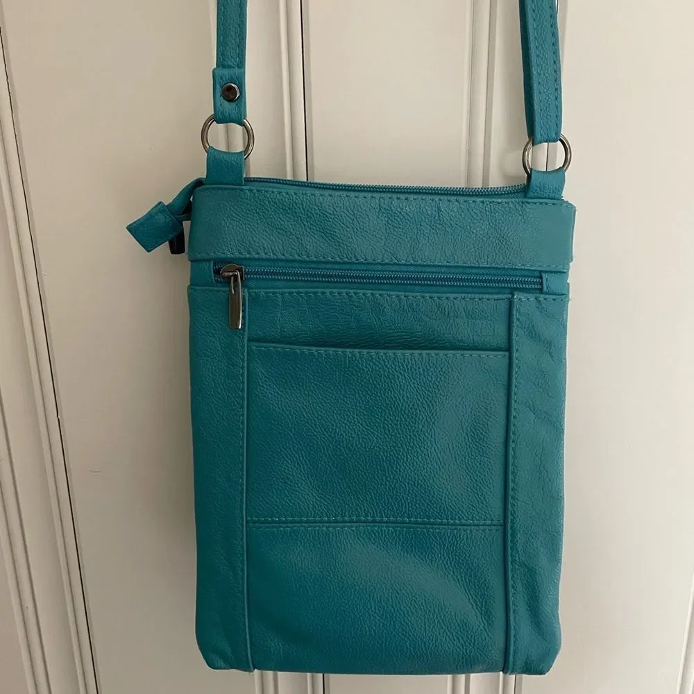 Teal Crossbody Bag - Picture 7 of 8